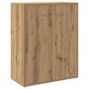 vidaXL Buffet ch&ecirc;ne artisanal 60x30x75 cm bois d'ing&eacute;nierie