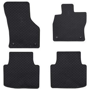 vidaXL Tapis de voiture 4 pcs Noir &Scaron;koda SUPERB III / iV TPE