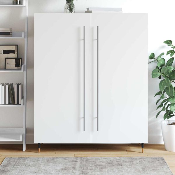 vidaXL Poign&eacute;e de cabinet 2 pcs Argent&eacute; 0 Acier inoxydable