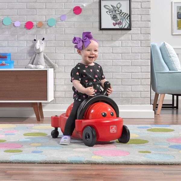 Step2 Jouet &agrave; chevaucher &agrave; bascule 2 en 1 Lady Bug
