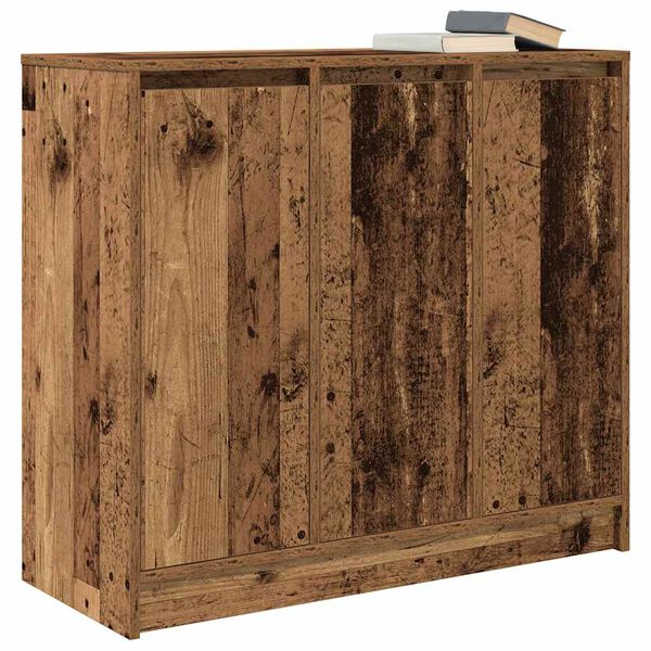 vidaXL Buffet vieux bois 85x34x76 cm bois d'ing&eacute;nierie