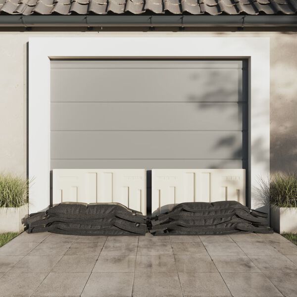 vidaXL Sacs de sable 25 pcs vert fonc&eacute; 103x25 cm PEHD