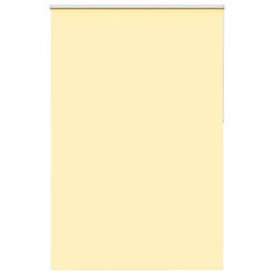 vidaXL Store enrouleur occultant jaune largeur du tissu 141,6 cm