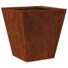 vidaXL Jardini&egrave;re 30x30x30 cm acier r&eacute;sistant aux intemp&eacute;ries