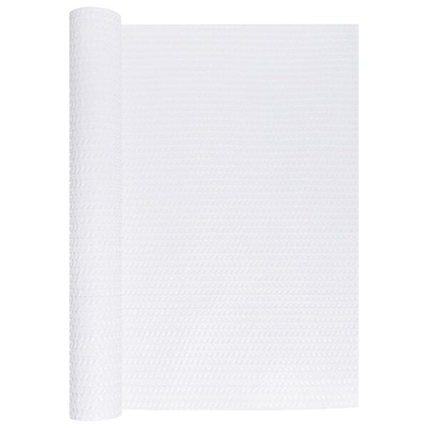 vidaXL Paravent de balcon blanc 400x100 cm r&eacute;sine tress&eacute;e