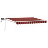 vidaXL Store r&eacute;tractable manuel avec LEDs 3 x 2,5 m
