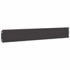 vidaXL Bordures de pelouse 10 pcs noir 15x103 cm acier laminé à froid