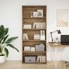 vidaXL Biblioth&egrave;que ch&ecirc;ne artisanal 80x30x189 cm bois d'ing&eacute;nierie