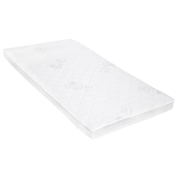 vidaXL Sur-matelas 90 x 200 cm Mousse de gel 7 cm