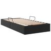 vidaXL Lit de Rangement avec matelas Noir 90 x 190 cm Faux cuir