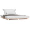 vidaXL Cadre de lit sans matelas 150x200 cm bois de pin massif