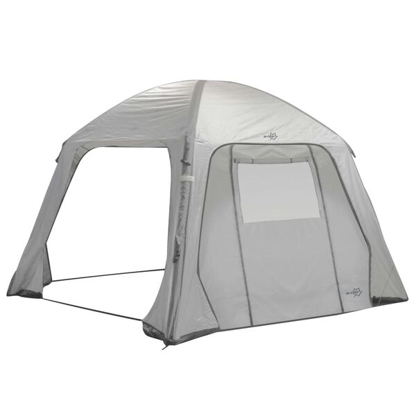 Bo-Camp Paroi lat&eacute;rale avec porte et fen&ecirc;tre de tente Air Gazebo Gris