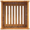 vidaXL Jardini&egrave;re avec doublure 50x50x75 cm bois massif d'acacia