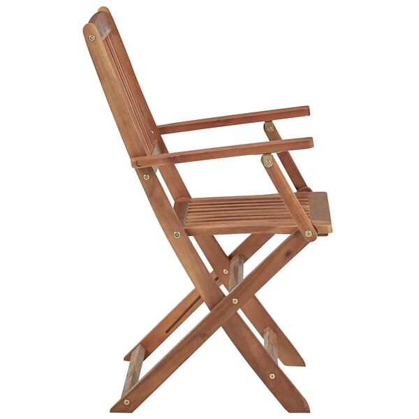 vidaXL Chaises pliables de jardin 6 pcs Bois d'acacia solide