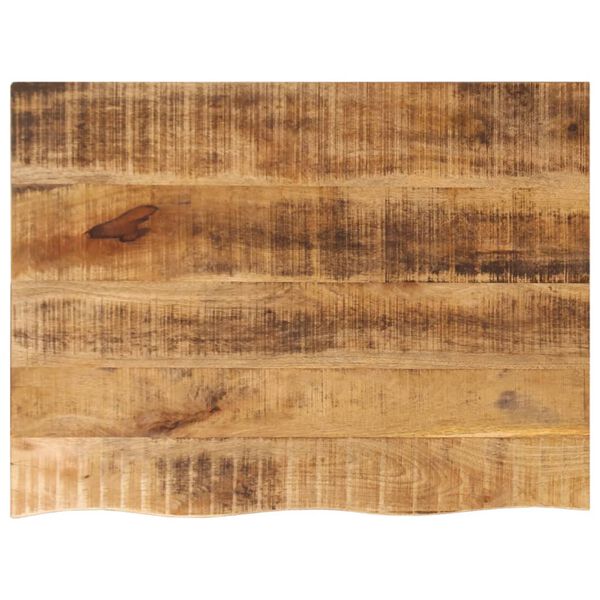vidaXL Dessus de table 90x60x2,5 cm bord vif bois massif manguier brut