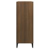 vidaXL Buffet Chêne marron 69,5x32,5x90 cm Bois d'ingénierie