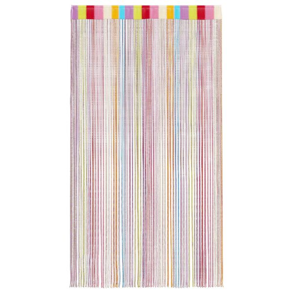 vidaXL Rideau en fils 2 pcs 140 x 250 cm multicolore