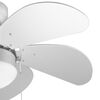 Tristar Ventilateur de plafond VE-5810 50 W 76 cm Argent&eacute;