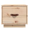 vidaXL Table de chevet 40x34x35 cm Bois de pin solide