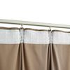 vidaXL Rideaux occultants avec crochets 2 pcs Velours Beige 140x175 cm