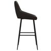vidaXL Tabouret de bar Gris Similicuir