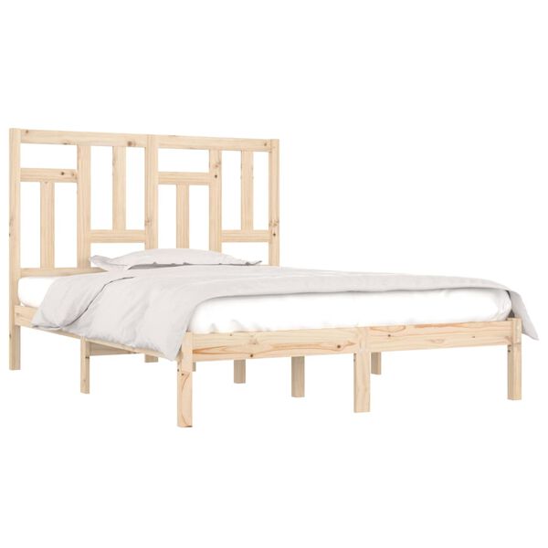 vidaXL Cadre de lit sans matelas 160x200 cm bois massif de pin