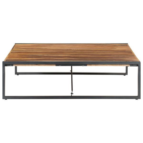 vidaXL Table basse 140x140x40 cm Bois solide