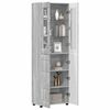 vidaXL Haut Armoire avec &eacute;tag&egrave;re FLORIN Gris Sonoma 60 x 35 x 182 cm