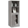 vidaXL Buffet haut sonoma gris 36x35,5x103,5 cm bois d'ing&eacute;nierie