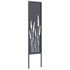 vidaXL Écran de confidentialité de jardin Anthracite 32 x 140 cm