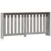 vidaXL Cache-radiateur sonoma gris 175x20x82 cm bois d'ing&eacute;nierie