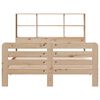 vidaXL Cadre de lit sans matelas 160x200 cm bois massif de pin
