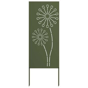 vidaXL &Eacute;cran de confidentialit&eacute; de jardin Vert olive 50 x 140 cm