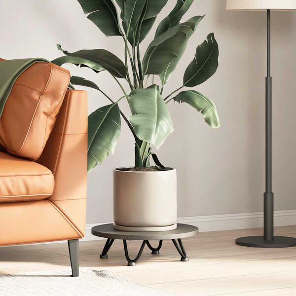 vidaXL Pieds en épingle à cheveux pour table basse 4 pièces Noir 10 cm Acier massif