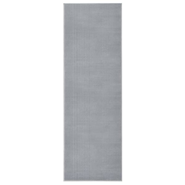 vidaXL Tapis BCF Gris 80x250 cm