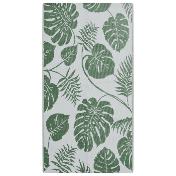 vidaXL Tapis d'ext&eacute;rieur ARAKIL vert 80x150 cm PP