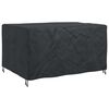 vidaXL Housse pour meubles Uni Noir 180 x 150 x 85 cm 210D