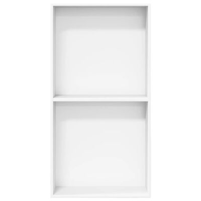 vidaXL Niche de douche blanc mat 32x62x9 cm acier inoxydable