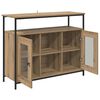 vidaXL Buffet Chêne artisanal 100 x 35 x 80 cm Bois d'ingénierie
