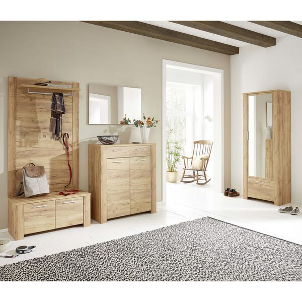 Germania Armoire &agrave; chaussures 95,7x40,3x44,45 cm Ch&ecirc;ne de Navarre