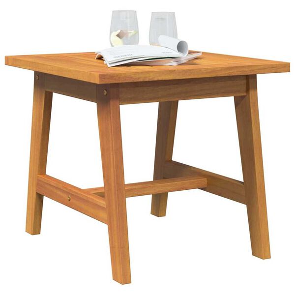 vidaXL Table d'appoint Marron Bois d'acacia massif