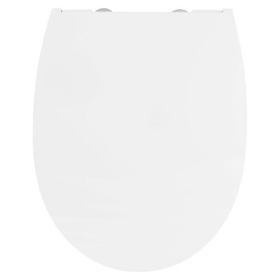 CORNAT Siège de toilette avec fermeture en douceur PREMIUM 4 blanc
