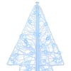 vidaXL Sapin de No&euml;l avec 160 LED Blanc Froid 150 cm Acrylique