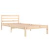 vidaXL Cadre de lit sans matelas bois de pin massif 90x200 cm