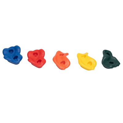 TRIGANO Ensemble de 5 pierres d'escalade Multicolore