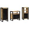 vidaXL Ensemble de mobilier de salle de bain avec tiroir 3 pcs