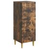 vidaXL Buffet Ch&ecirc;ne fum&eacute; 33 x 34,5 x 90 cm Bois d'ing&eacute;nierie