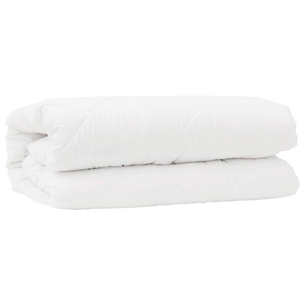 vidaXL Ensemble de Duvet avec oreiller 2 pcs Blanc Microfibre