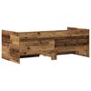 vidaXL Lit d'appoint Bois Ancien 75 x 190 cm Bois d'ing&eacute;nierie