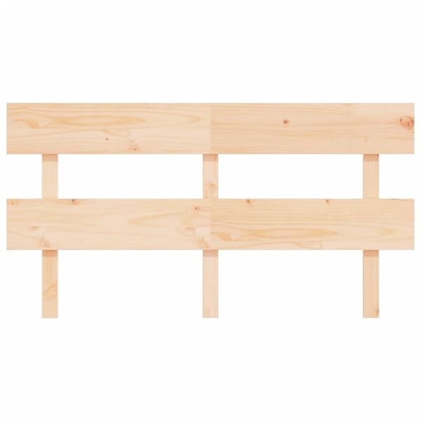 vidaXL Tête de lit 154x3x81 cm Bois massif de pin